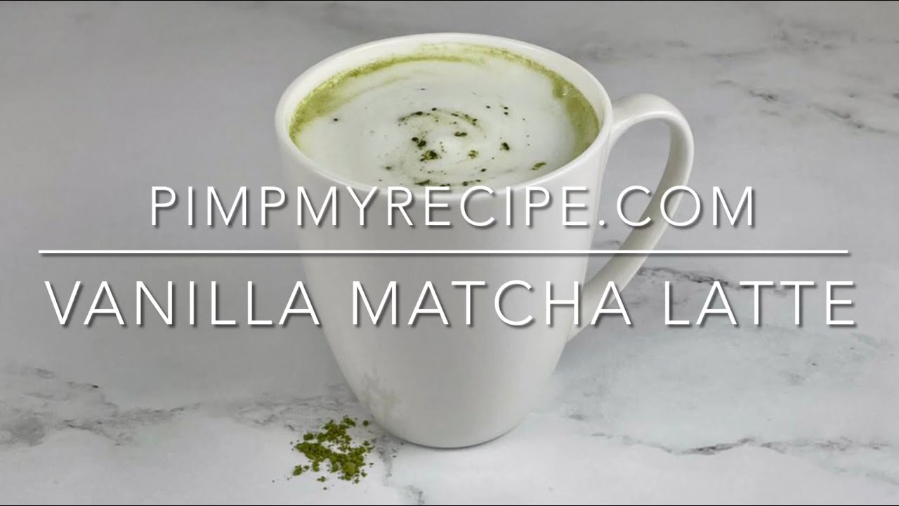 VANILLA MATCHA LATTE - How to Make a Vanilla Matcha Latte!