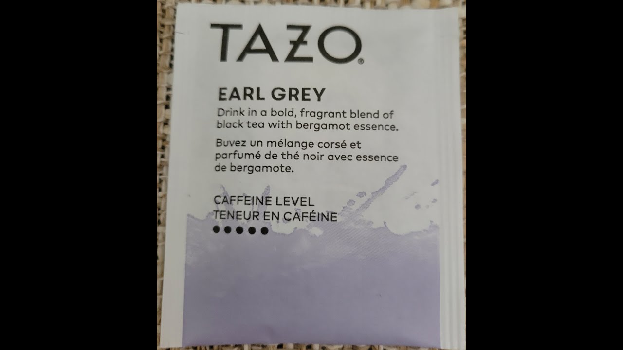 Tea Reviews - Tazo Earl Grey
