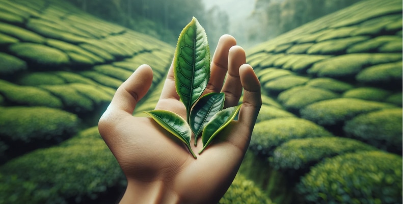 Sizes of Tea Leaves in types of black tea