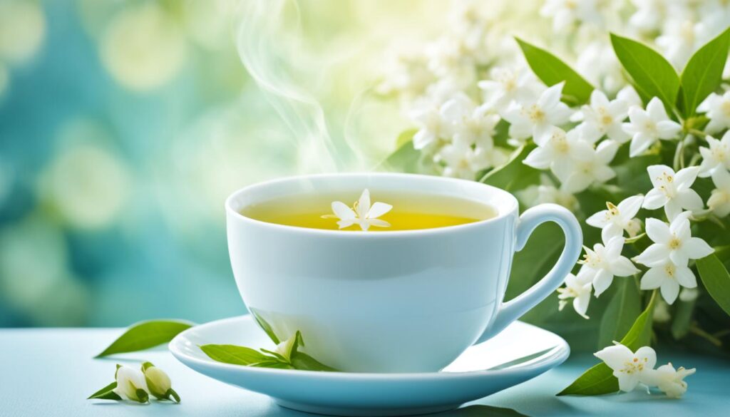 white jasmine tea