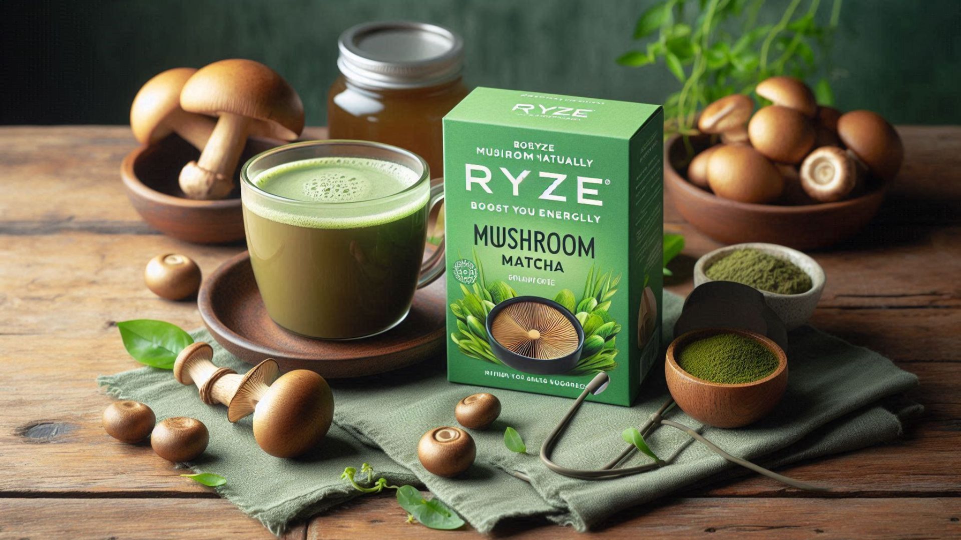 ryze mushroom matcha