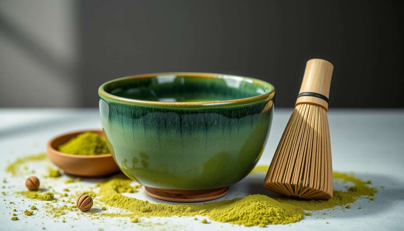 matcha bowl and whisk