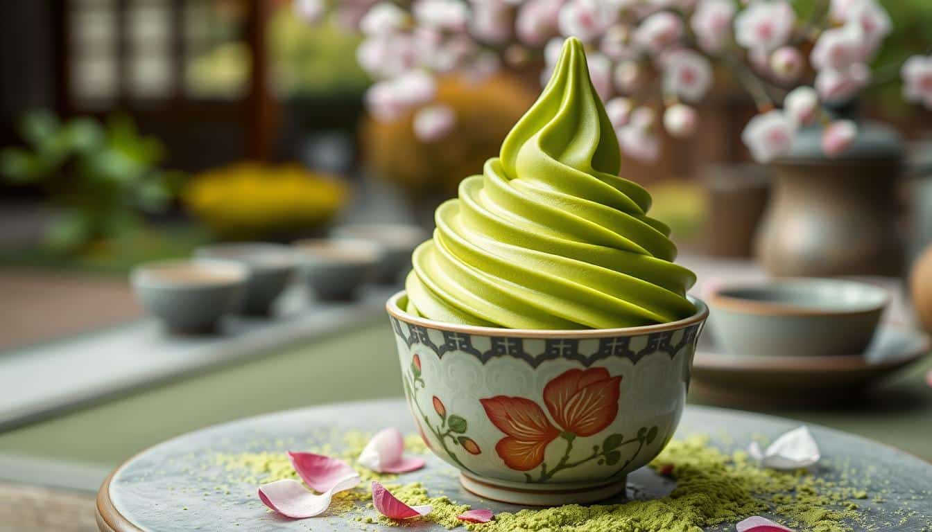 matcha soft serve