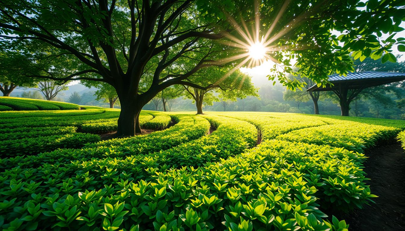 shade-grown matcha