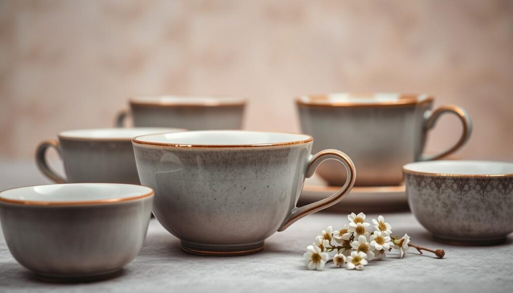 ceramic tea cups