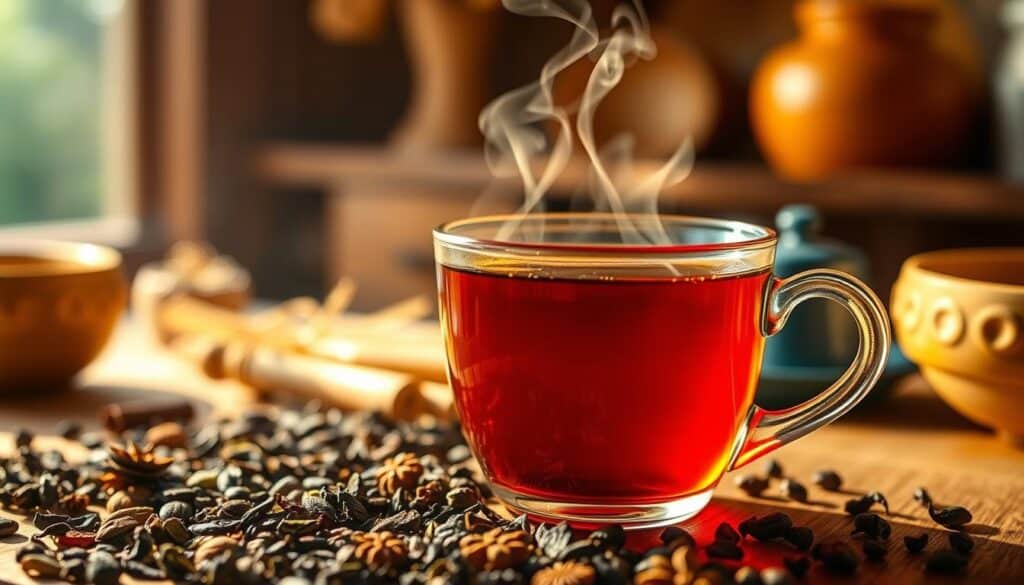 high caffeine tea