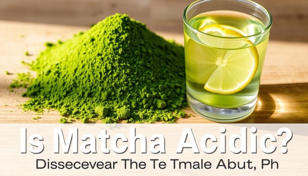 is matcha acidic