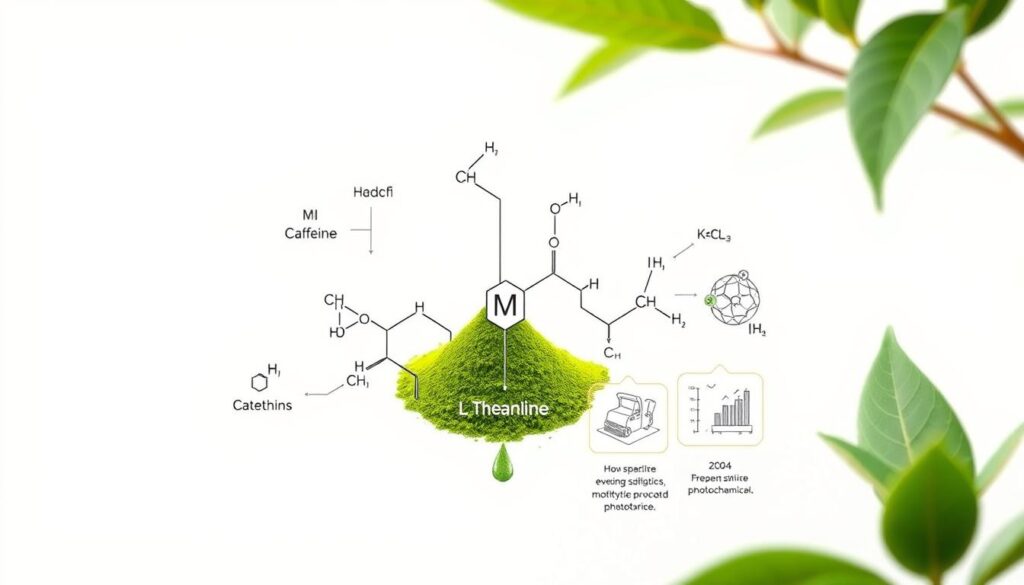 matcha chemical composition