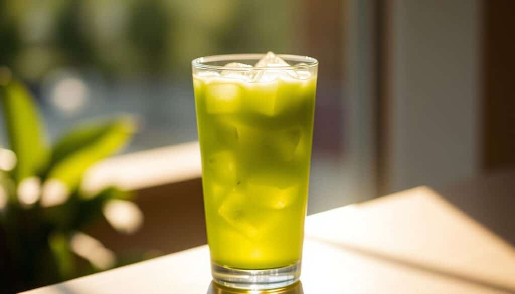 matcha lemonade