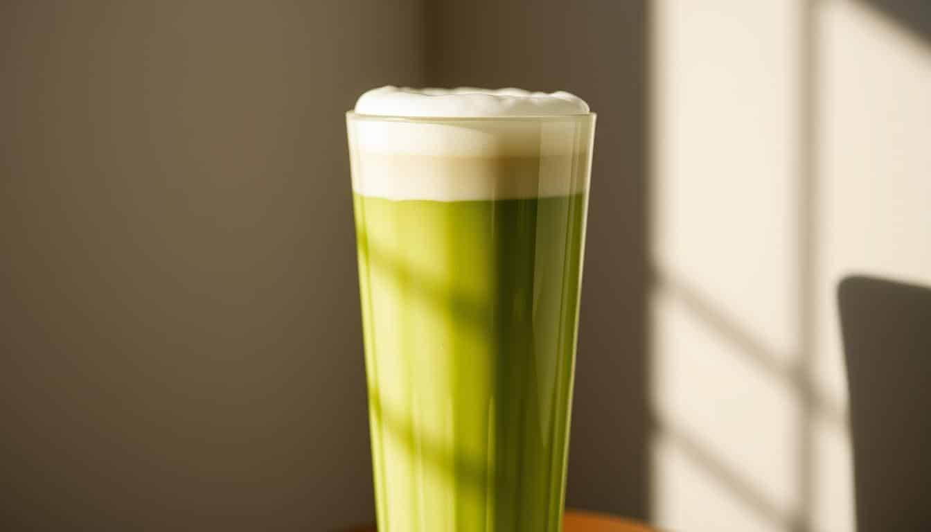 dunkin matcha latte