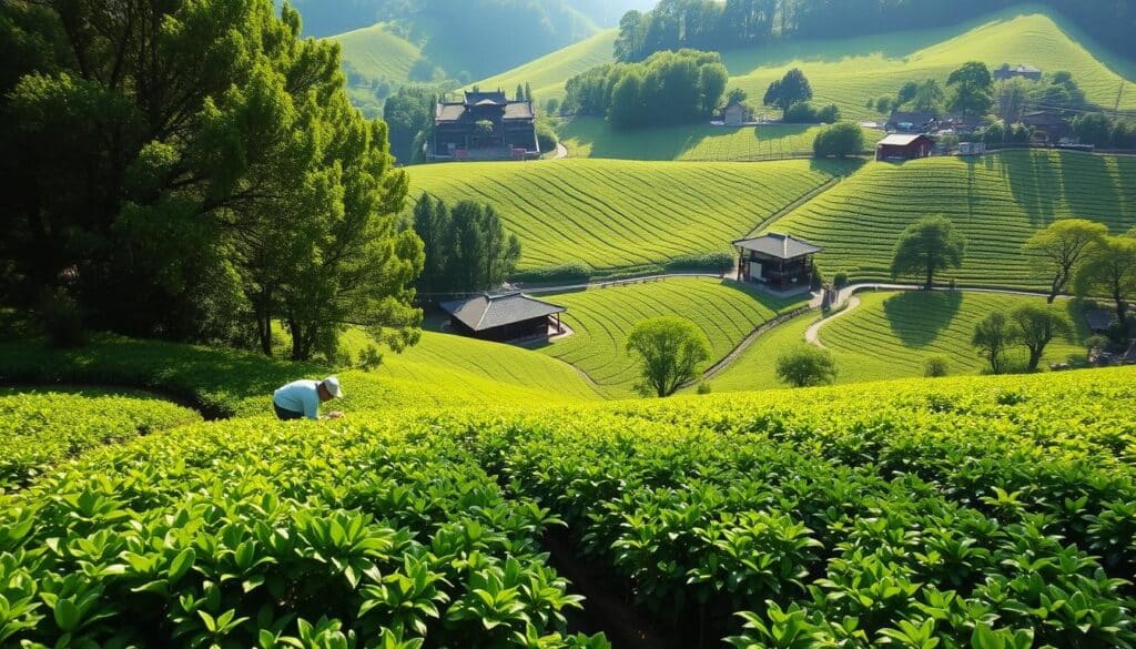 sustainable matcha farming